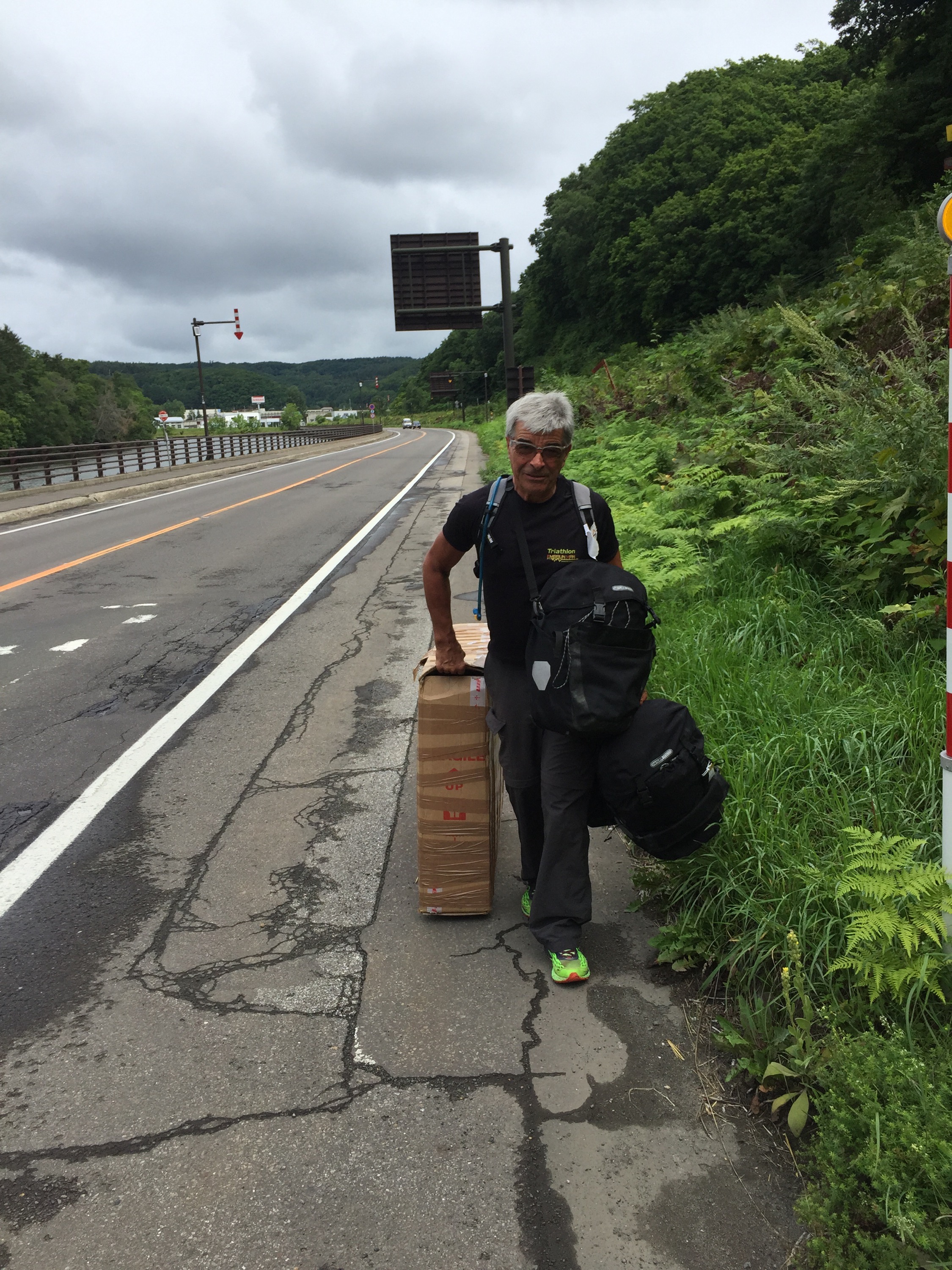 Bien arrivé à Abashiri.