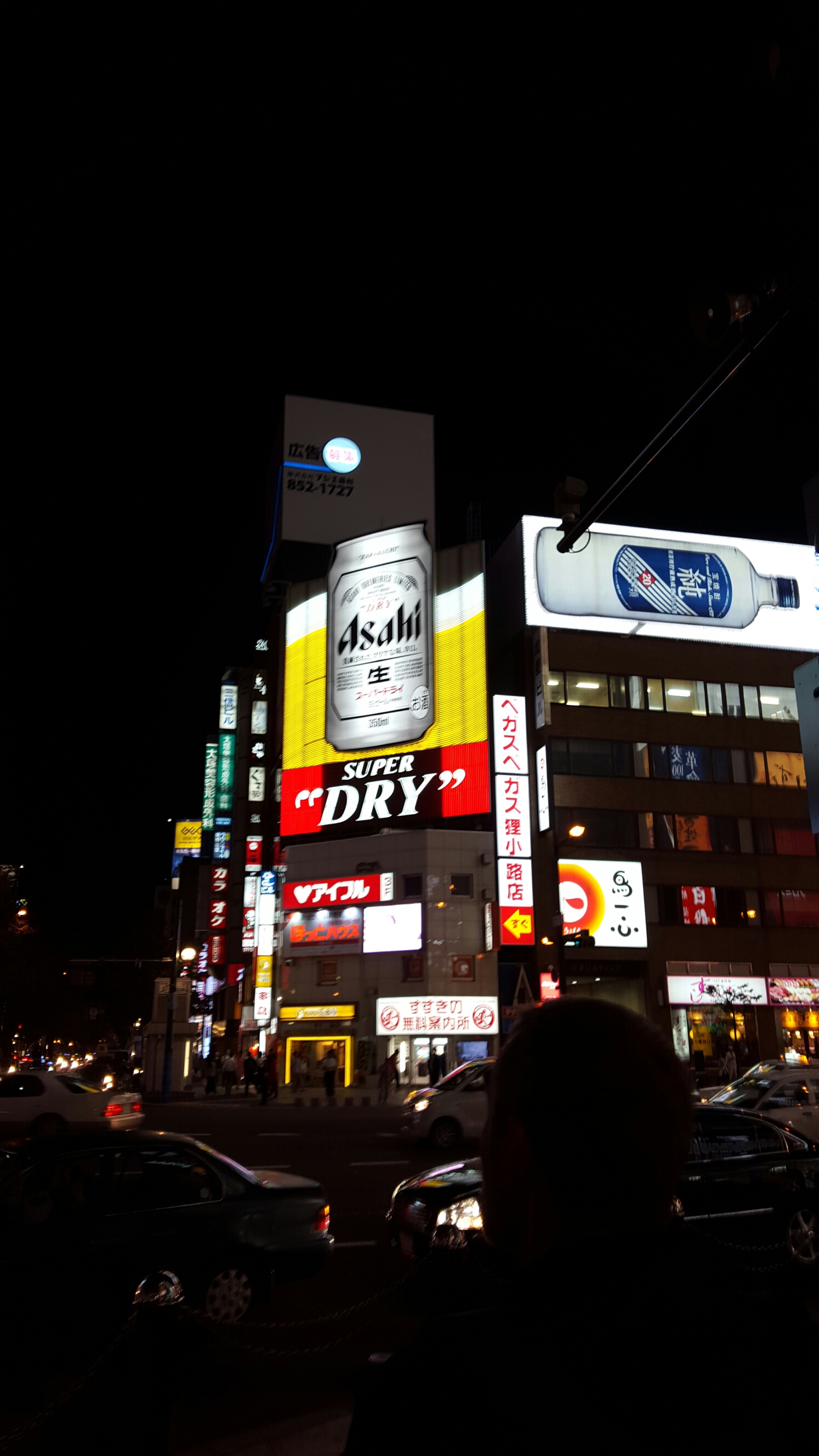 Sapporo by night